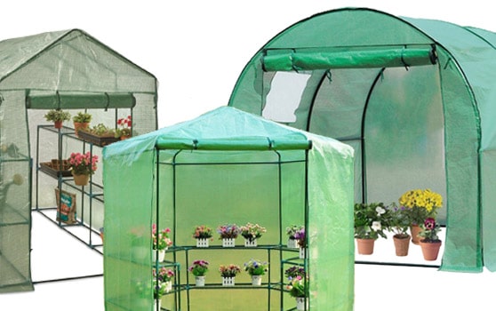 walk-in greenhouses