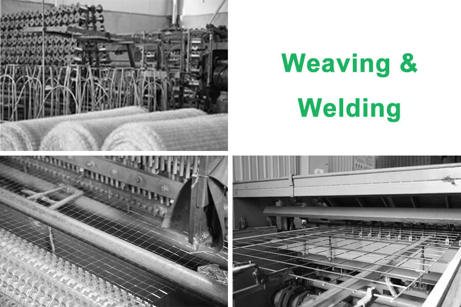 wire mesh fence weaving & welding