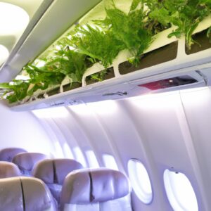 DIY Greenhouse made out of a plane